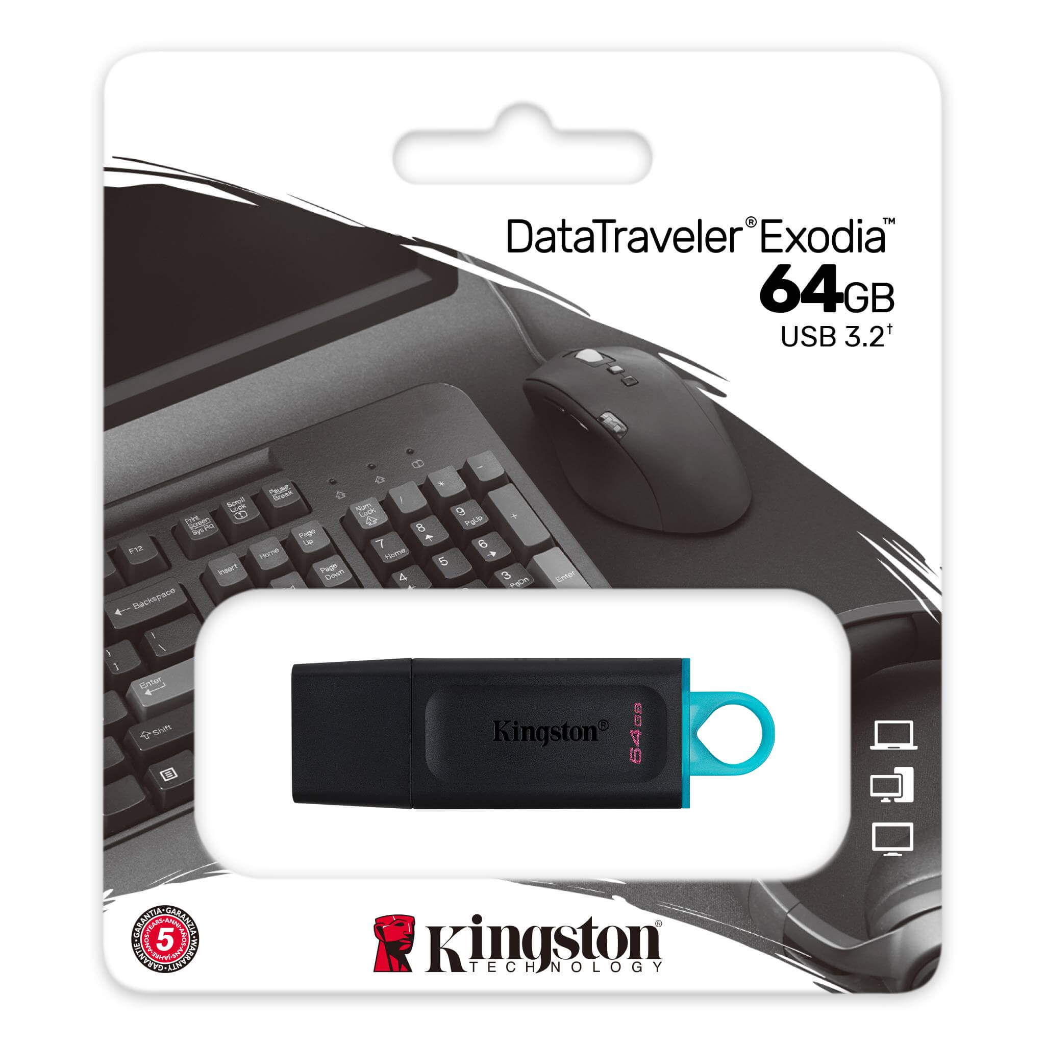 Kingston DTX Pen Drive 64GB 3 Kingston DTX Pen Drive 64GB - Image 3