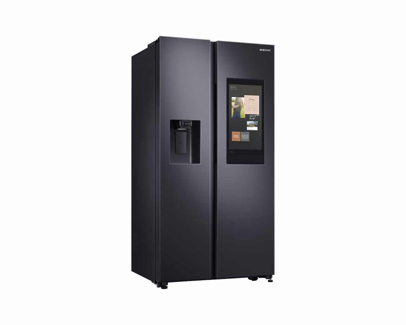 Family Hub 2-Door Refrigerator RS64T5F01B4/ST With SpaceMax And Smart View 2 family hub 2-door refrigerator rs64t5f01b4/st