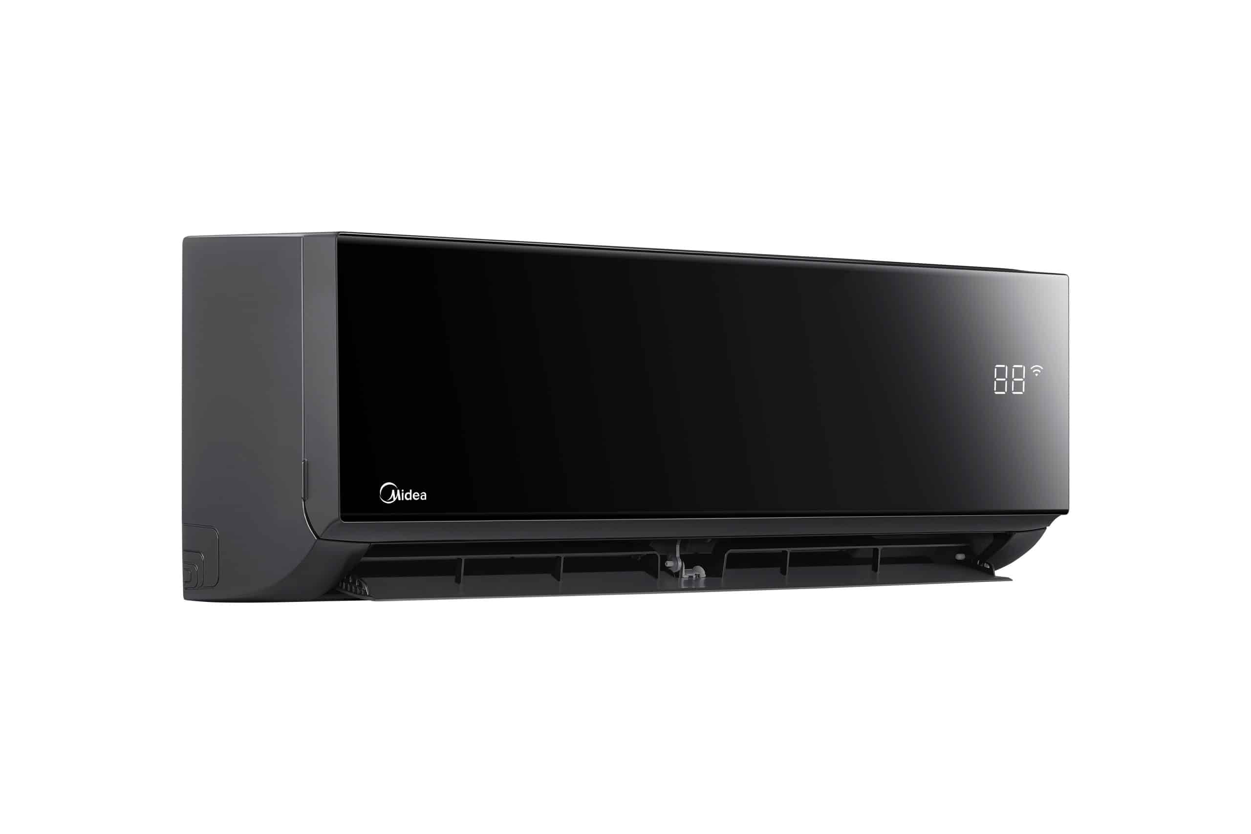 Midea 18000BTU Extreme Plus Inverter R32 Black Panel Split Air Conditioner 1 midea 18000btu extreme plus inverter r32 black panel